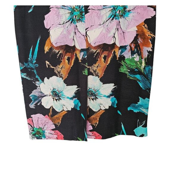 Women's - Milly Floral Off The Shoulder Dress, Size 8 - Picture 9 of 9